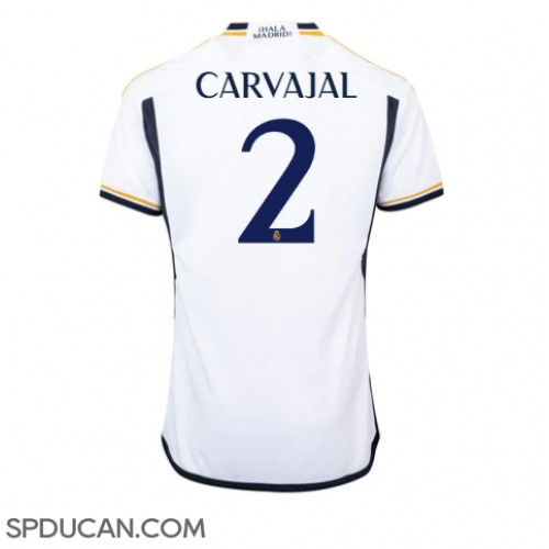 Muški Nogometni Dres Real Madrid Daniel Carvajal #2 Domaci 2023-24 Kratak Rukav